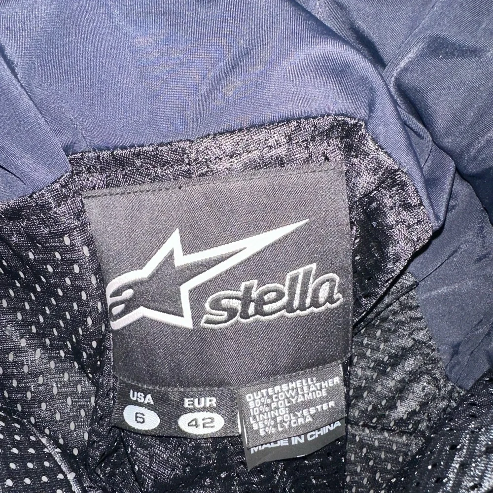 Alpinestars Stella Leather Motorcycle Pants - Picture 3 of 5
